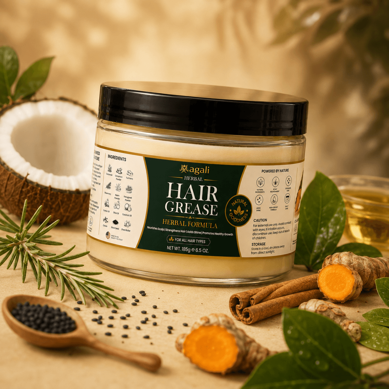 Magali Herbal Hair Grease alternate view